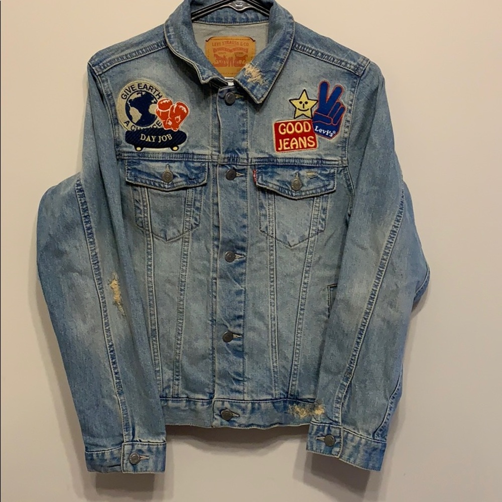 Kids Levi size Large Jean jacket